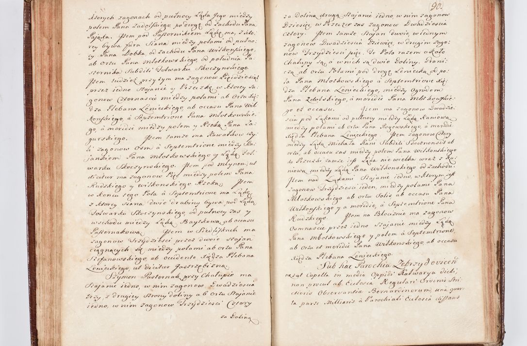 Zdjęcie nr 103 dla obiektu archiwalnego: Visitatio ecclesiarum parachialium, praebendarum, capellarum, hospitalium atque confraternitatum, nec non beneficiorum in decanatu Scaviensi foraneo, dioecesis, archidiaconatus et officialatus Cracoviensis consistentiu, ex speciali mandato Cel. Principis R.D. Andreae Stanislai Kostka in Załuskie Załuski, episcopi Cracoviensis canonicum, parochialis s. Nicolai ad Cracowiam praepositum, delegatum extraordinarium visitatorem a.D. 1748 