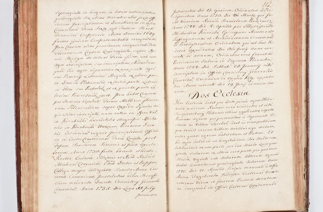 Zdjęcie nr 125 dla obiektu archiwalnego: Visitatio ecclesiarum parachialium, praebendarum, capellarum, hospitalium atque confraternitatum, nec non beneficiorum in decanatu Scaviensi foraneo, dioecesis, archidiaconatus et officialatus Cracoviensis consistentiu, ex speciali mandato Cel. Principis R.D. Andreae Stanislai Kostka in Załuskie Załuski, episcopi Cracoviensis canonicum, parochialis s. Nicolai ad Cracowiam praepositum, delegatum extraordinarium visitatorem a.D. 1748 