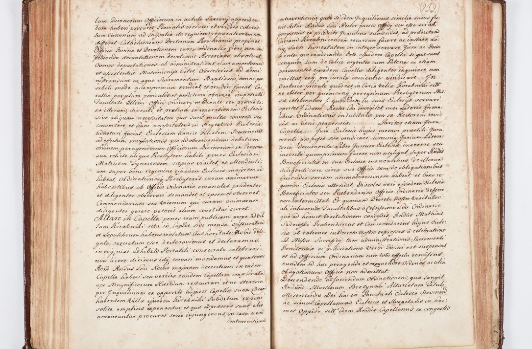 Zdjęcie nr 149 dla obiektu archiwalnego: Visitatio ecclesiarum parachialium, praebendarum, capellarum, hospitalium atque confraternitatum, nec non beneficiorum in decanatu Scaviensi foraneo, dioecesis, archidiaconatus et officialatus Cracoviensis consistentiu, ex speciali mandato Cel. Principis R.D. Andreae Stanislai Kostka in Załuskie Załuski, episcopi Cracoviensis canonicum, parochialis s. Nicolai ad Cracowiam praepositum, delegatum extraordinarium visitatorem a.D. 1748 