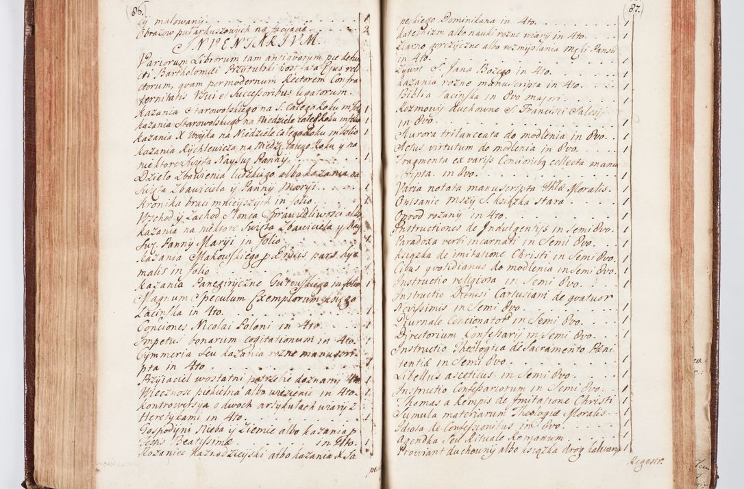 Zdjęcie nr 196 dla obiektu archiwalnego: Visitatio ecclesiarum parachialium, praebendarum, capellarum, hospitalium atque confraternitatum, nec non beneficiorum in decanatu Scaviensi foraneo, dioecesis, archidiaconatus et officialatus Cracoviensis consistentiu, ex speciali mandato Cel. Principis R.D. Andreae Stanislai Kostka in Załuskie Załuski, episcopi Cracoviensis canonicum, parochialis s. Nicolai ad Cracowiam praepositum, delegatum extraordinarium visitatorem a.D. 1748 