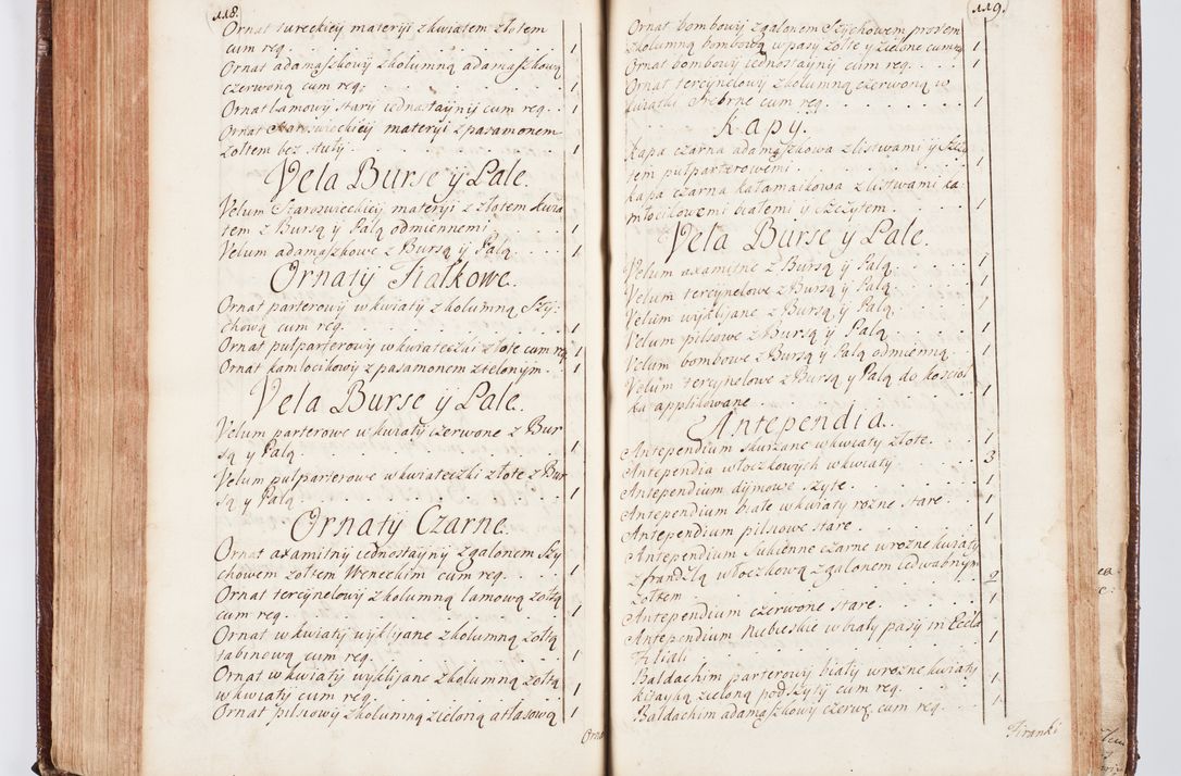 Zdjęcie nr 212 dla obiektu archiwalnego: Visitatio ecclesiarum parachialium, praebendarum, capellarum, hospitalium atque confraternitatum, nec non beneficiorum in decanatu Scaviensi foraneo, dioecesis, archidiaconatus et officialatus Cracoviensis consistentiu, ex speciali mandato Cel. Principis R.D. Andreae Stanislai Kostka in Załuskie Załuski, episcopi Cracoviensis canonicum, parochialis s. Nicolai ad Cracowiam praepositum, delegatum extraordinarium visitatorem a.D. 1748 
