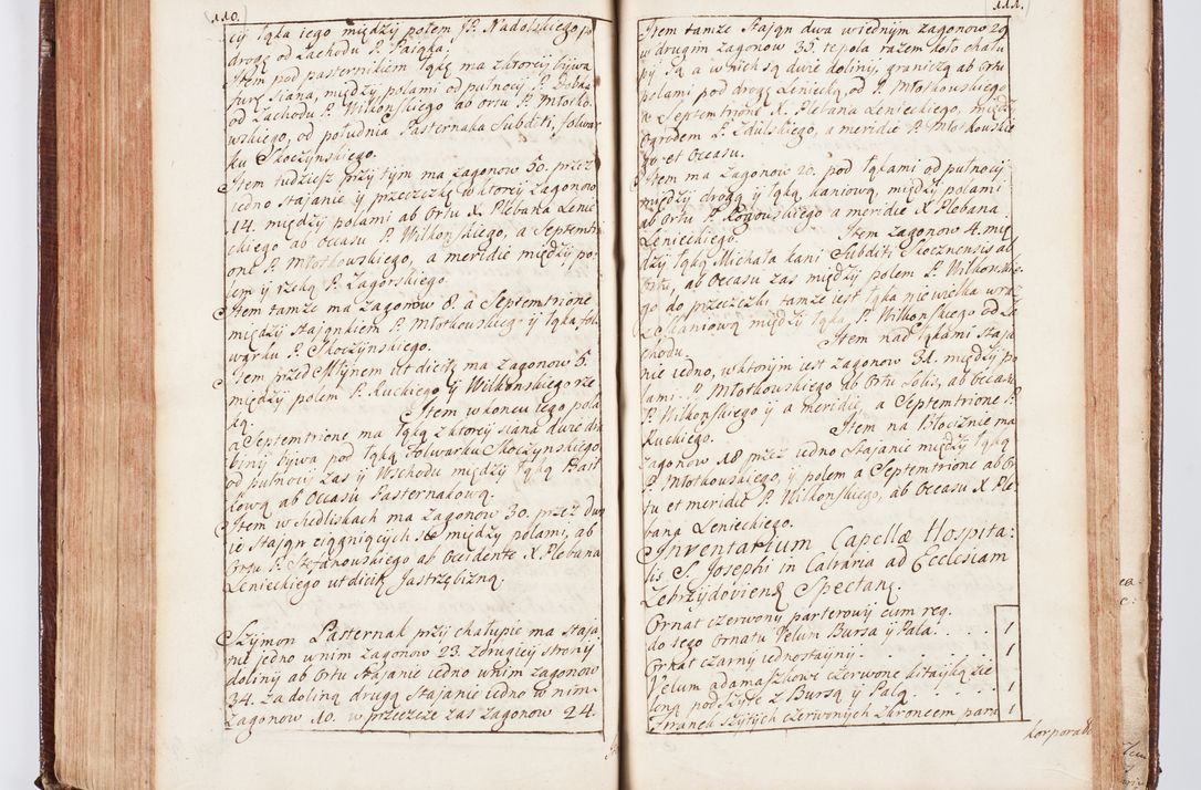 Zdjęcie nr 208 dla obiektu archiwalnego: Visitatio ecclesiarum parachialium, praebendarum, capellarum, hospitalium atque confraternitatum, nec non beneficiorum in decanatu Scaviensi foraneo, dioecesis, archidiaconatus et officialatus Cracoviensis consistentiu, ex speciali mandato Cel. Principis R.D. Andreae Stanislai Kostka in Załuskie Załuski, episcopi Cracoviensis canonicum, parochialis s. Nicolai ad Cracowiam praepositum, delegatum extraordinarium visitatorem a.D. 1748 