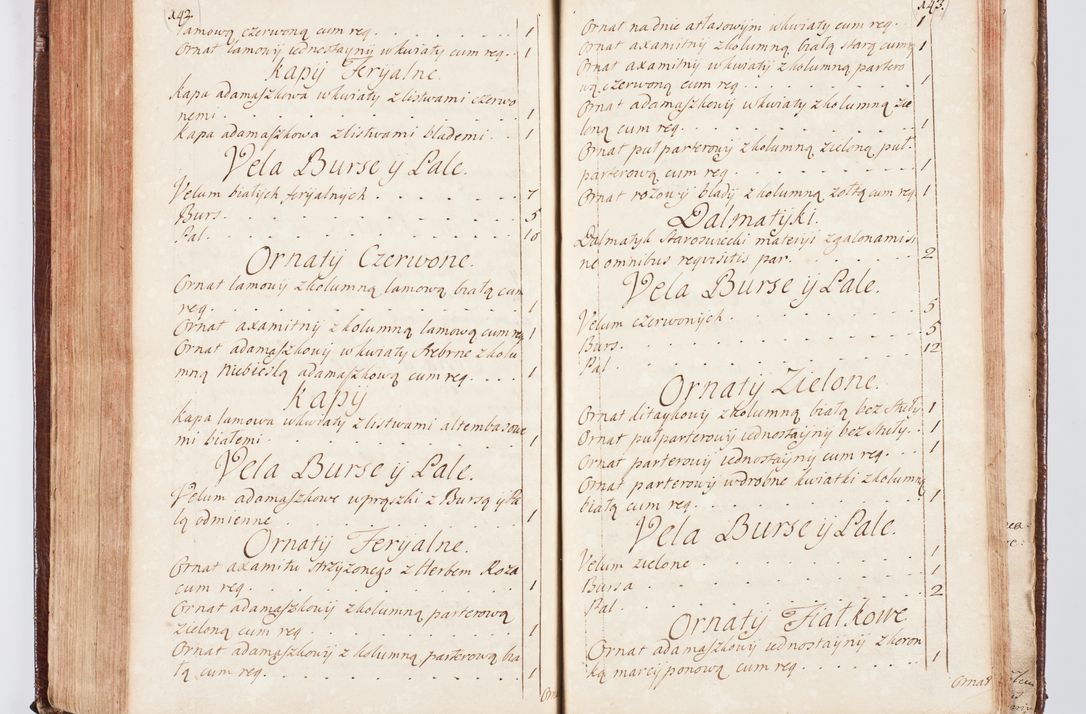 Zdjęcie nr 224 dla obiektu archiwalnego: Visitatio ecclesiarum parachialium, praebendarum, capellarum, hospitalium atque confraternitatum, nec non beneficiorum in decanatu Scaviensi foraneo, dioecesis, archidiaconatus et officialatus Cracoviensis consistentiu, ex speciali mandato Cel. Principis R.D. Andreae Stanislai Kostka in Załuskie Załuski, episcopi Cracoviensis canonicum, parochialis s. Nicolai ad Cracowiam praepositum, delegatum extraordinarium visitatorem a.D. 1748 