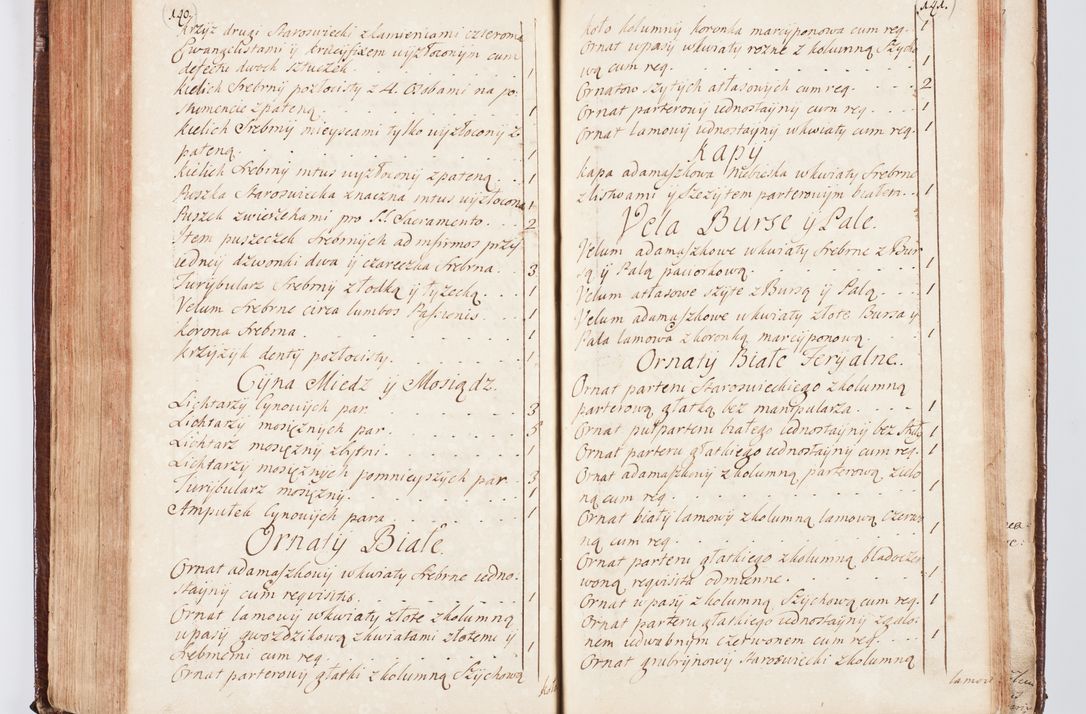 Zdjęcie nr 223 dla obiektu archiwalnego: Visitatio ecclesiarum parachialium, praebendarum, capellarum, hospitalium atque confraternitatum, nec non beneficiorum in decanatu Scaviensi foraneo, dioecesis, archidiaconatus et officialatus Cracoviensis consistentiu, ex speciali mandato Cel. Principis R.D. Andreae Stanislai Kostka in Załuskie Załuski, episcopi Cracoviensis canonicum, parochialis s. Nicolai ad Cracowiam praepositum, delegatum extraordinarium visitatorem a.D. 1748 