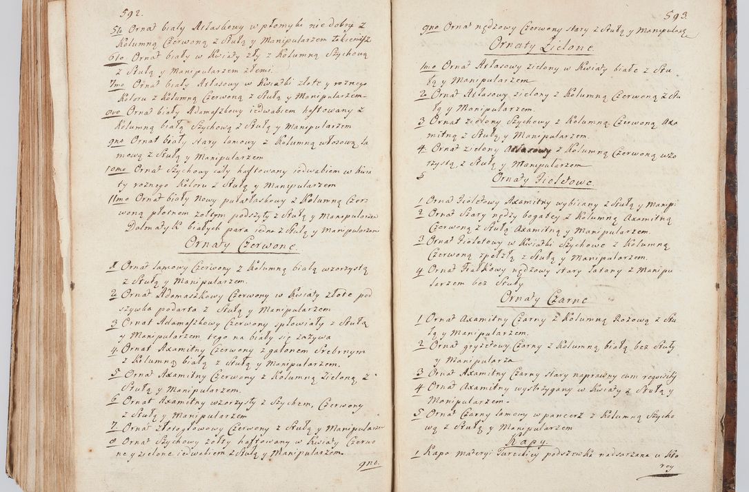 Zdjęcie nr 318 dla obiektu archiwalnego: Acta visitationis ecclesiarum in decanatu Sokolinensi et Kijensi ex commissione Cel. Principis R.D. Andrea Stanislai Kostka comitis in Załuskie Załuski, episcopi Cracoviensis, ducis Severiae, per Josephum Carolum Bleszyński, ecclesiarum cathedralis Cracoviensis et Insignis Collegiatae Sandomiriensis canonicum, expeditae diebus mensium Januarii et Februarii et Martii 1748 anno