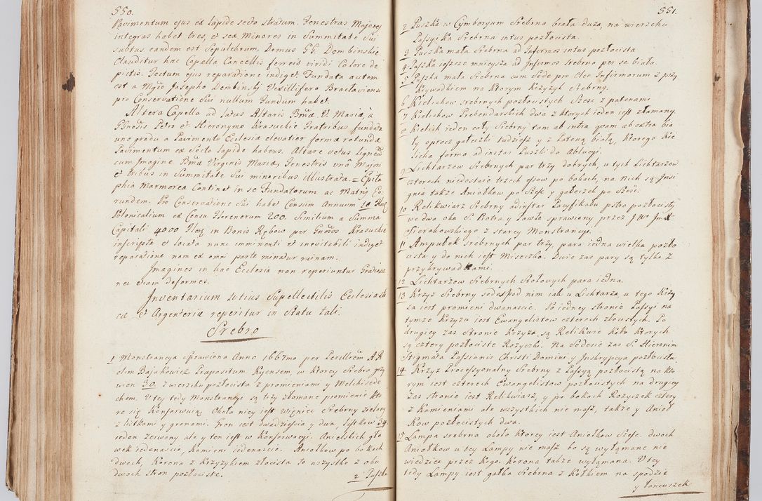 Zdjęcie nr 296 dla obiektu archiwalnego: Acta visitationis ecclesiarum in decanatu Sokolinensi et Kijensi ex commissione Cel. Principis R.D. Andrea Stanislai Kostka comitis in Załuskie Załuski, episcopi Cracoviensis, ducis Severiae, per Josephum Carolum Bleszyński, ecclesiarum cathedralis Cracoviensis et Insignis Collegiatae Sandomiriensis canonicum, expeditae diebus mensium Januarii et Februarii et Martii 1748 anno