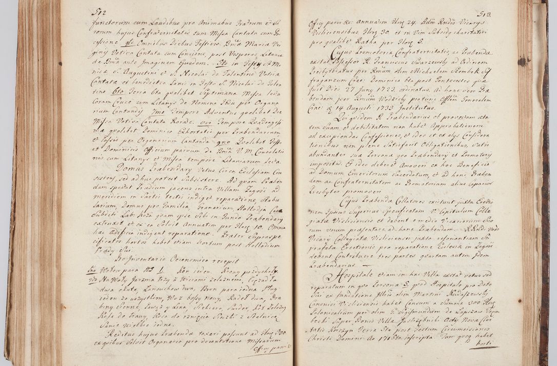 Zdjęcie nr 277 dla obiektu archiwalnego: Acta visitationis ecclesiarum in decanatu Sokolinensi et Kijensi ex commissione Cel. Principis R.D. Andrea Stanislai Kostka comitis in Załuskie Załuski, episcopi Cracoviensis, ducis Severiae, per Josephum Carolum Bleszyński, ecclesiarum cathedralis Cracoviensis et Insignis Collegiatae Sandomiriensis canonicum, expeditae diebus mensium Januarii et Februarii et Martii 1748 anno