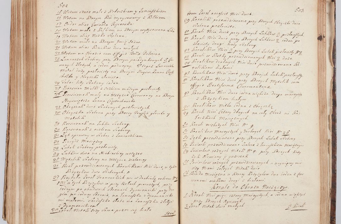 Zdjęcie nr 272 dla obiektu archiwalnego: Acta visitationis ecclesiarum in decanatu Sokolinensi et Kijensi ex commissione Cel. Principis R.D. Andrea Stanislai Kostka comitis in Załuskie Załuski, episcopi Cracoviensis, ducis Severiae, per Josephum Carolum Bleszyński, ecclesiarum cathedralis Cracoviensis et Insignis Collegiatae Sandomiriensis canonicum, expeditae diebus mensium Januarii et Februarii et Martii 1748 anno