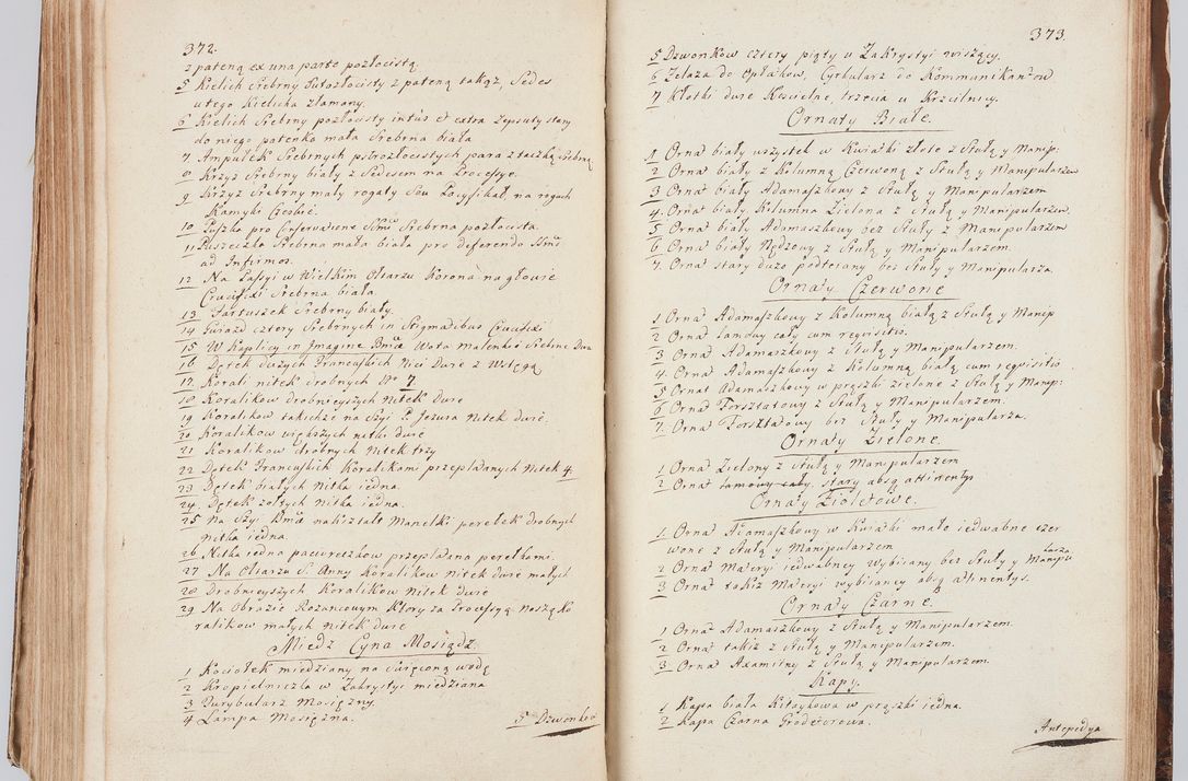 Zdjęcie nr 207 dla obiektu archiwalnego: Acta visitationis ecclesiarum in decanatu Sokolinensi et Kijensi ex commissione Cel. Principis R.D. Andrea Stanislai Kostka comitis in Załuskie Załuski, episcopi Cracoviensis, ducis Severiae, per Josephum Carolum Bleszyński, ecclesiarum cathedralis Cracoviensis et Insignis Collegiatae Sandomiriensis canonicum, expeditae diebus mensium Januarii et Februarii et Martii 1748 anno
