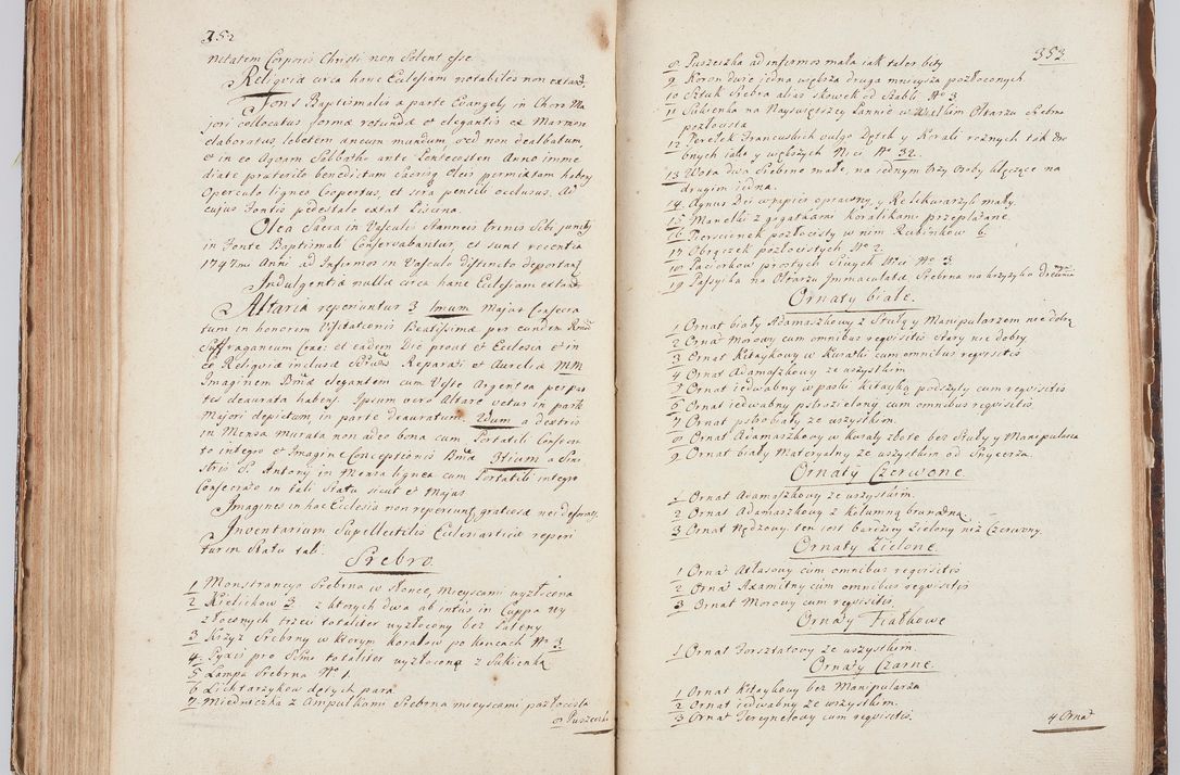 Zdjęcie nr 196 dla obiektu archiwalnego: Acta visitationis ecclesiarum in decanatu Sokolinensi et Kijensi ex commissione Cel. Principis R.D. Andrea Stanislai Kostka comitis in Załuskie Załuski, episcopi Cracoviensis, ducis Severiae, per Josephum Carolum Bleszyński, ecclesiarum cathedralis Cracoviensis et Insignis Collegiatae Sandomiriensis canonicum, expeditae diebus mensium Januarii et Februarii et Martii 1748 anno