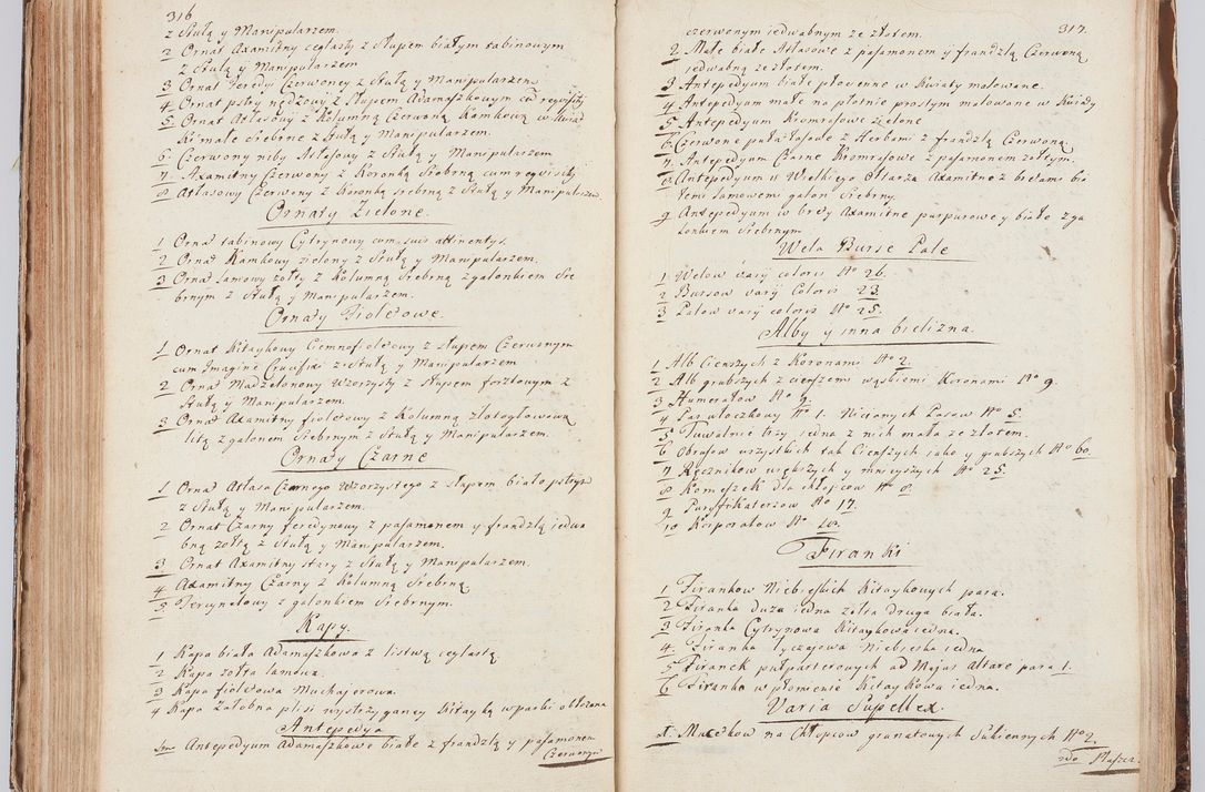 Zdjęcie nr 178 dla obiektu archiwalnego: Acta visitationis ecclesiarum in decanatu Sokolinensi et Kijensi ex commissione Cel. Principis R.D. Andrea Stanislai Kostka comitis in Załuskie Załuski, episcopi Cracoviensis, ducis Severiae, per Josephum Carolum Bleszyński, ecclesiarum cathedralis Cracoviensis et Insignis Collegiatae Sandomiriensis canonicum, expeditae diebus mensium Januarii et Februarii et Martii 1748 anno