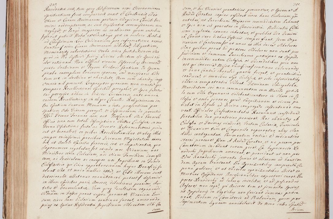 Zdjęcie nr 175 dla obiektu archiwalnego: Acta visitationis ecclesiarum in decanatu Sokolinensi et Kijensi ex commissione Cel. Principis R.D. Andrea Stanislai Kostka comitis in Załuskie Załuski, episcopi Cracoviensis, ducis Severiae, per Josephum Carolum Bleszyński, ecclesiarum cathedralis Cracoviensis et Insignis Collegiatae Sandomiriensis canonicum, expeditae diebus mensium Januarii et Februarii et Martii 1748 anno