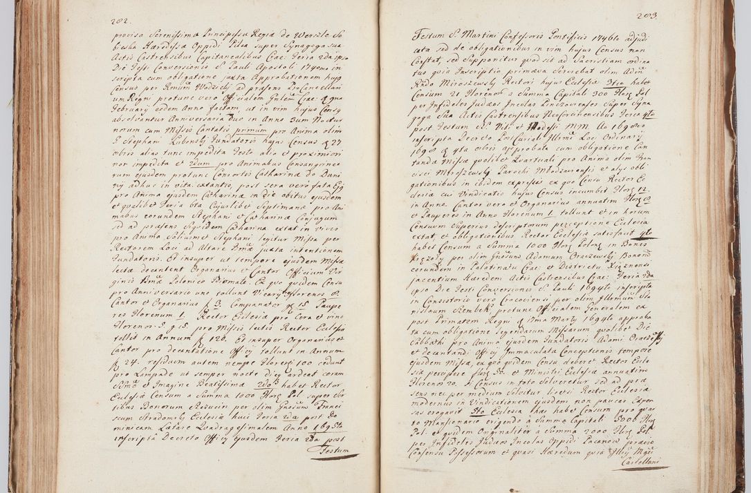 Zdjęcie nr 161 dla obiektu archiwalnego: Acta visitationis ecclesiarum in decanatu Sokolinensi et Kijensi ex commissione Cel. Principis R.D. Andrea Stanislai Kostka comitis in Załuskie Załuski, episcopi Cracoviensis, ducis Severiae, per Josephum Carolum Bleszyński, ecclesiarum cathedralis Cracoviensis et Insignis Collegiatae Sandomiriensis canonicum, expeditae diebus mensium Januarii et Februarii et Martii 1748 anno