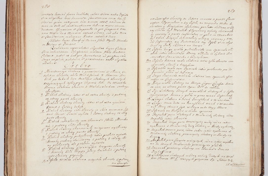 Zdjęcie nr 148 dla obiektu archiwalnego: Acta visitationis ecclesiarum in decanatu Sokolinensi et Kijensi ex commissione Cel. Principis R.D. Andrea Stanislai Kostka comitis in Załuskie Załuski, episcopi Cracoviensis, ducis Severiae, per Josephum Carolum Bleszyński, ecclesiarum cathedralis Cracoviensis et Insignis Collegiatae Sandomiriensis canonicum, expeditae diebus mensium Januarii et Februarii et Martii 1748 anno