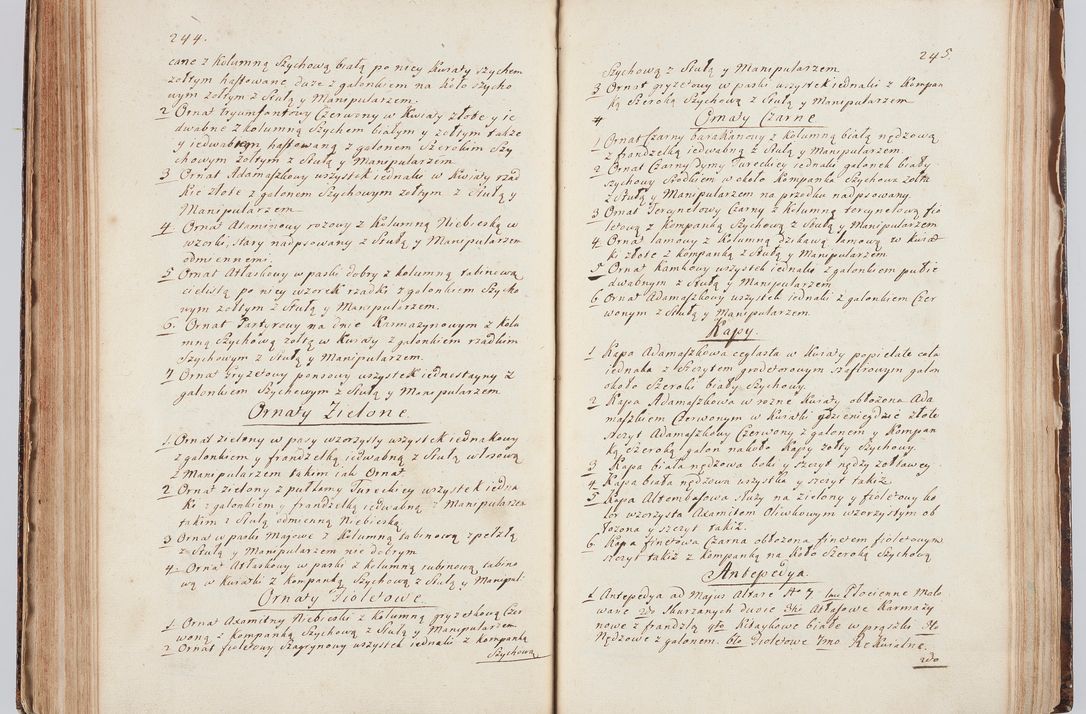 Zdjęcie nr 141 dla obiektu archiwalnego: Acta visitationis ecclesiarum in decanatu Sokolinensi et Kijensi ex commissione Cel. Principis R.D. Andrea Stanislai Kostka comitis in Załuskie Załuski, episcopi Cracoviensis, ducis Severiae, per Josephum Carolum Bleszyński, ecclesiarum cathedralis Cracoviensis et Insignis Collegiatae Sandomiriensis canonicum, expeditae diebus mensium Januarii et Februarii et Martii 1748 anno