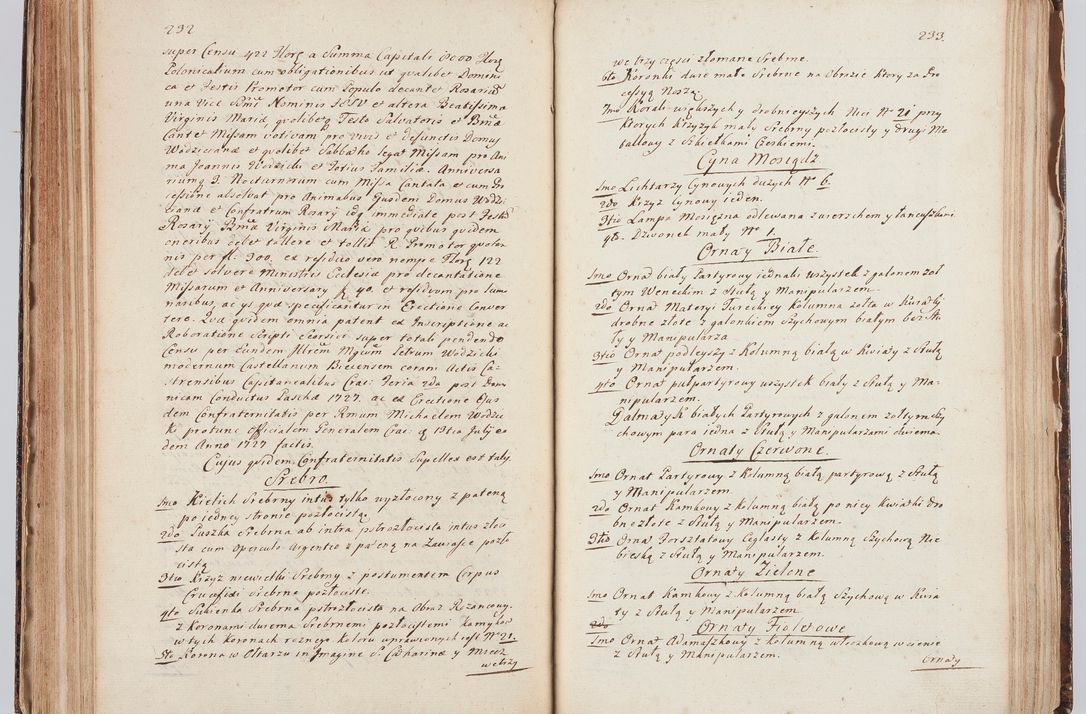 Zdjęcie nr 134 dla obiektu archiwalnego: Acta visitationis ecclesiarum in decanatu Sokolinensi et Kijensi ex commissione Cel. Principis R.D. Andrea Stanislai Kostka comitis in Załuskie Załuski, episcopi Cracoviensis, ducis Severiae, per Josephum Carolum Bleszyński, ecclesiarum cathedralis Cracoviensis et Insignis Collegiatae Sandomiriensis canonicum, expeditae diebus mensium Januarii et Februarii et Martii 1748 anno