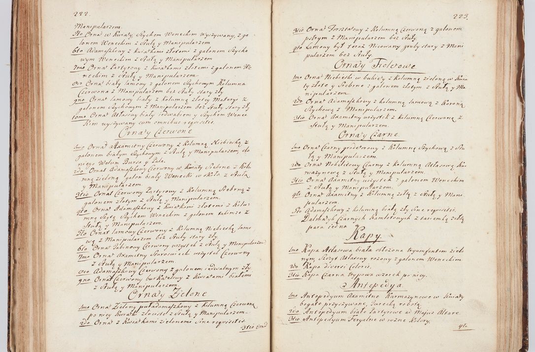 Zdjęcie nr 128 dla obiektu archiwalnego: Acta visitationis ecclesiarum in decanatu Sokolinensi et Kijensi ex commissione Cel. Principis R.D. Andrea Stanislai Kostka comitis in Załuskie Załuski, episcopi Cracoviensis, ducis Severiae, per Josephum Carolum Bleszyński, ecclesiarum cathedralis Cracoviensis et Insignis Collegiatae Sandomiriensis canonicum, expeditae diebus mensium Januarii et Februarii et Martii 1748 anno