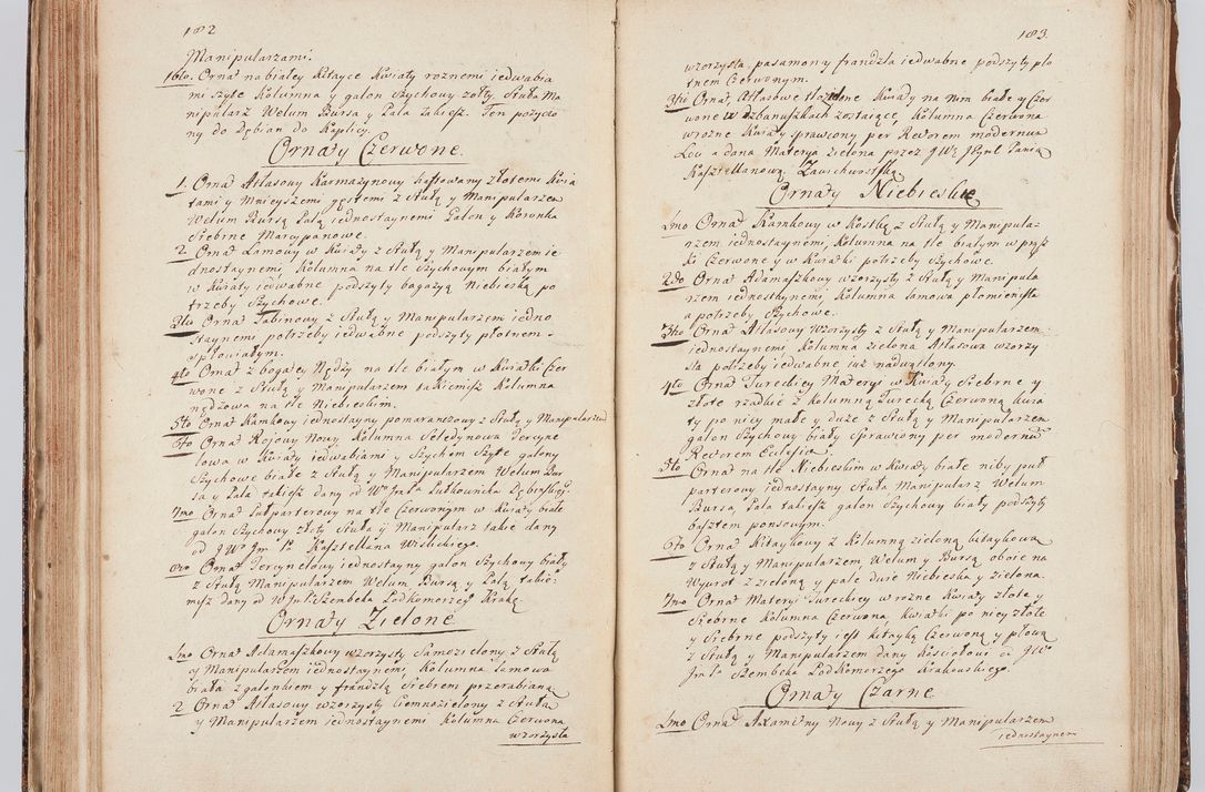 Zdjęcie nr 106 dla obiektu archiwalnego: Acta visitationis ecclesiarum in decanatu Sokolinensi et Kijensi ex commissione Cel. Principis R.D. Andrea Stanislai Kostka comitis in Załuskie Załuski, episcopi Cracoviensis, ducis Severiae, per Josephum Carolum Bleszyński, ecclesiarum cathedralis Cracoviensis et Insignis Collegiatae Sandomiriensis canonicum, expeditae diebus mensium Januarii et Februarii et Martii 1748 anno
