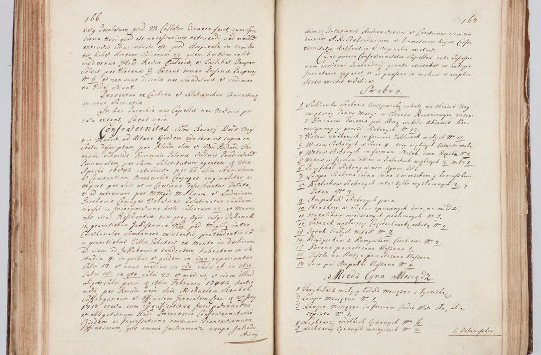 Zdjęcie nr 98 dla obiektu archiwalnego: Acta visitationis ecclesiarum in decanatu Sokolinensi et Kijensi ex commissione Cel. Principis R.D. Andrea Stanislai Kostka comitis in Załuskie Załuski, episcopi Cracoviensis, ducis Severiae, per Josephum Carolum Bleszyński, ecclesiarum cathedralis Cracoviensis et Insignis Collegiatae Sandomiriensis canonicum, expeditae diebus mensium Januarii et Februarii et Martii 1748 anno