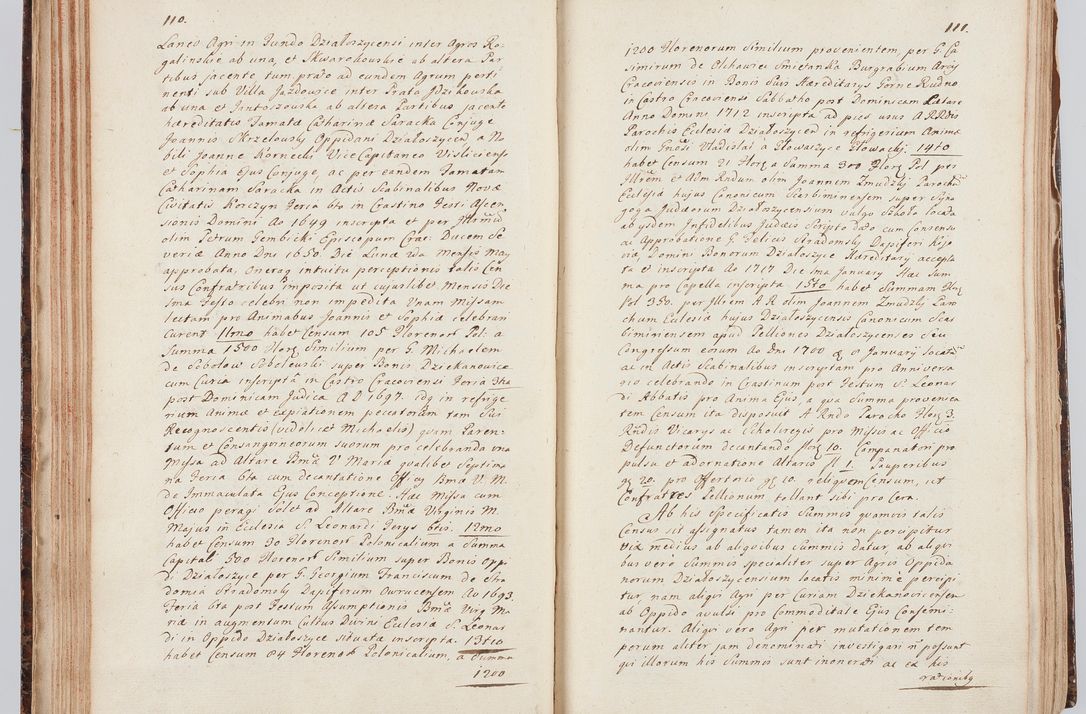 Zdjęcie nr 69 dla obiektu archiwalnego: Acta visitationis ecclesiarum in decanatu Sokolinensi et Kijensi ex commissione Cel. Principis R.D. Andrea Stanislai Kostka comitis in Załuskie Załuski, episcopi Cracoviensis, ducis Severiae, per Josephum Carolum Bleszyński, ecclesiarum cathedralis Cracoviensis et Insignis Collegiatae Sandomiriensis canonicum, expeditae diebus mensium Januarii et Februarii et Martii 1748 anno