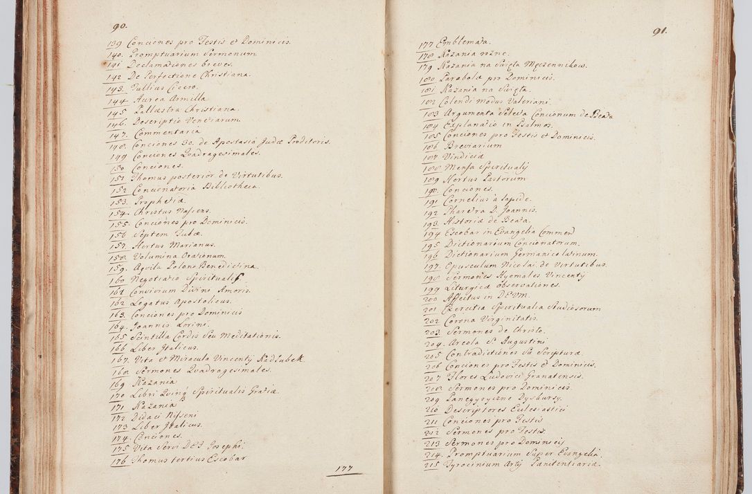 Zdjęcie nr 59 dla obiektu archiwalnego: Acta visitationis ecclesiarum in decanatu Sokolinensi et Kijensi ex commissione Cel. Principis R.D. Andrea Stanislai Kostka comitis in Załuskie Załuski, episcopi Cracoviensis, ducis Severiae, per Josephum Carolum Bleszyński, ecclesiarum cathedralis Cracoviensis et Insignis Collegiatae Sandomiriensis canonicum, expeditae diebus mensium Januarii et Februarii et Martii 1748 anno