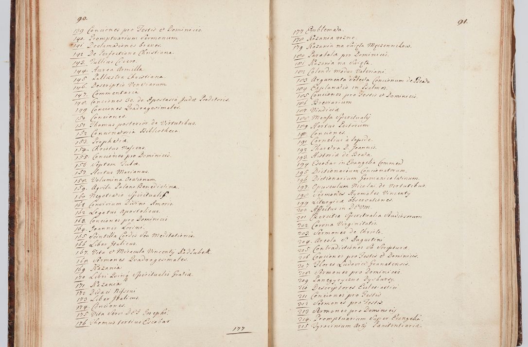 Zdjęcie nr 58 dla obiektu archiwalnego: Acta visitationis ecclesiarum in decanatu Sokolinensi et Kijensi ex commissione Cel. Principis R.D. Andrea Stanislai Kostka comitis in Załuskie Załuski, episcopi Cracoviensis, ducis Severiae, per Josephum Carolum Bleszyński, ecclesiarum cathedralis Cracoviensis et Insignis Collegiatae Sandomiriensis canonicum, expeditae diebus mensium Januarii et Februarii et Martii 1748 anno