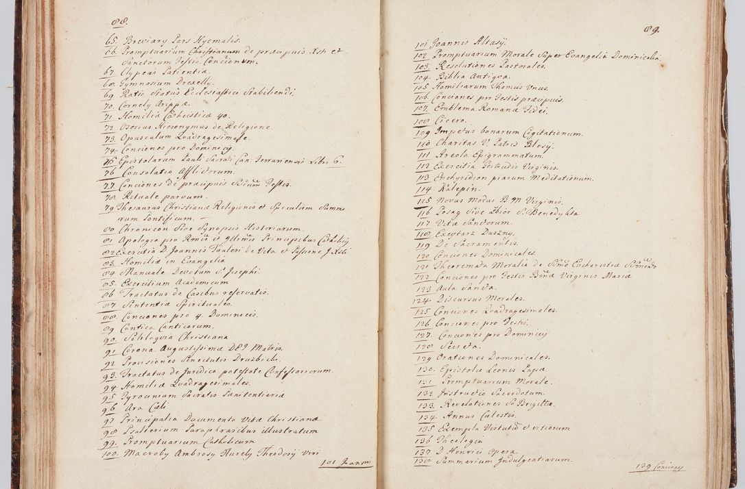 Zdjęcie nr 57 dla obiektu archiwalnego: Acta visitationis ecclesiarum in decanatu Sokolinensi et Kijensi ex commissione Cel. Principis R.D. Andrea Stanislai Kostka comitis in Załuskie Załuski, episcopi Cracoviensis, ducis Severiae, per Josephum Carolum Bleszyński, ecclesiarum cathedralis Cracoviensis et Insignis Collegiatae Sandomiriensis canonicum, expeditae diebus mensium Januarii et Februarii et Martii 1748 anno