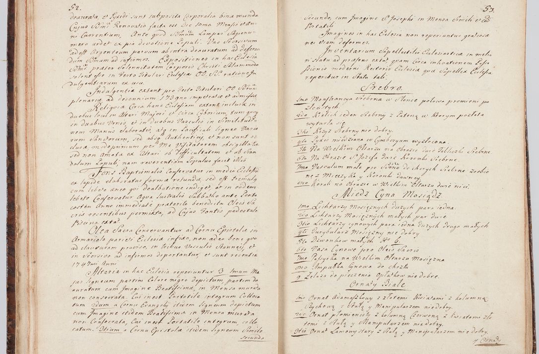 Zdjęcie nr 37 dla obiektu archiwalnego: Acta visitationis ecclesiarum in decanatu Sokolinensi et Kijensi ex commissione Cel. Principis R.D. Andrea Stanislai Kostka comitis in Załuskie Załuski, episcopi Cracoviensis, ducis Severiae, per Josephum Carolum Bleszyński, ecclesiarum cathedralis Cracoviensis et Insignis Collegiatae Sandomiriensis canonicum, expeditae diebus mensium Januarii et Februarii et Martii 1748 anno