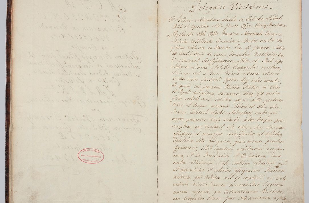 Zdjęcie nr 7 dla obiektu archiwalnego: Acta visitationis ecclesiarum in decanatu Wielicensi ex commissione Cel. Principis R.D. Andrea Stanislai Kostka comitis in Załuskie Załuski, episcopi Cracoviensis, ducis Severiae, per Franciscum Skarbek Borowski, canonicum cathedralem Cracoviensem, expeditae mense Septembri a.D. 1748