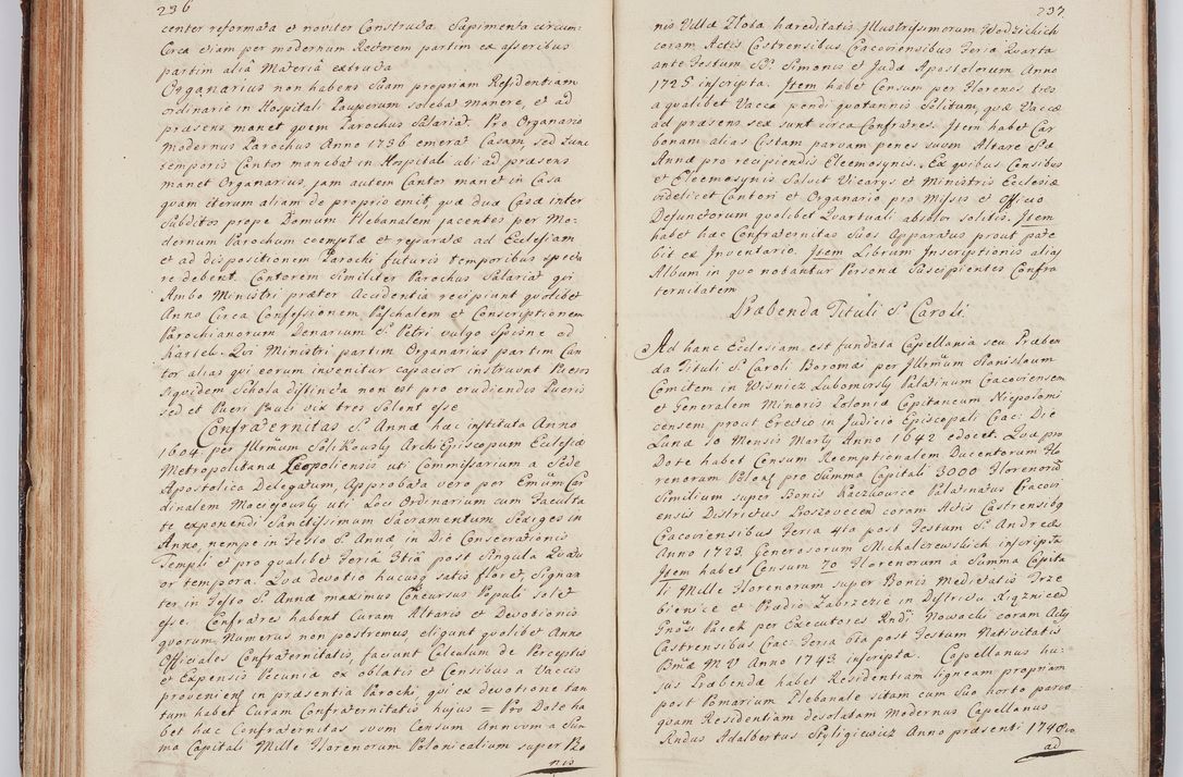 Zdjęcie nr 136 dla obiektu archiwalnego: Acta visitationis ecclesiarum in decanatu Wielicensi ex commissione Cel. Principis R.D. Andrea Stanislai Kostka comitis in Załuskie Załuski, episcopi Cracoviensis, ducis Severiae, per Franciscum Skarbek Borowski, canonicum cathedralem Cracoviensem, expeditae mense Septembri a.D. 1748