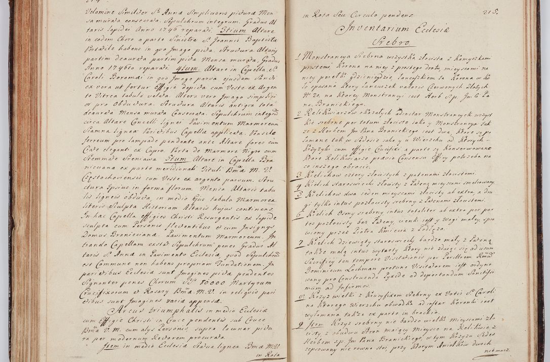 Zdjęcie nr 125 dla obiektu archiwalnego: Acta visitationis ecclesiarum in decanatu Wielicensi ex commissione Cel. Principis R.D. Andrea Stanislai Kostka comitis in Załuskie Załuski, episcopi Cracoviensis, ducis Severiae, per Franciscum Skarbek Borowski, canonicum cathedralem Cracoviensem, expeditae mense Septembri a.D. 1748