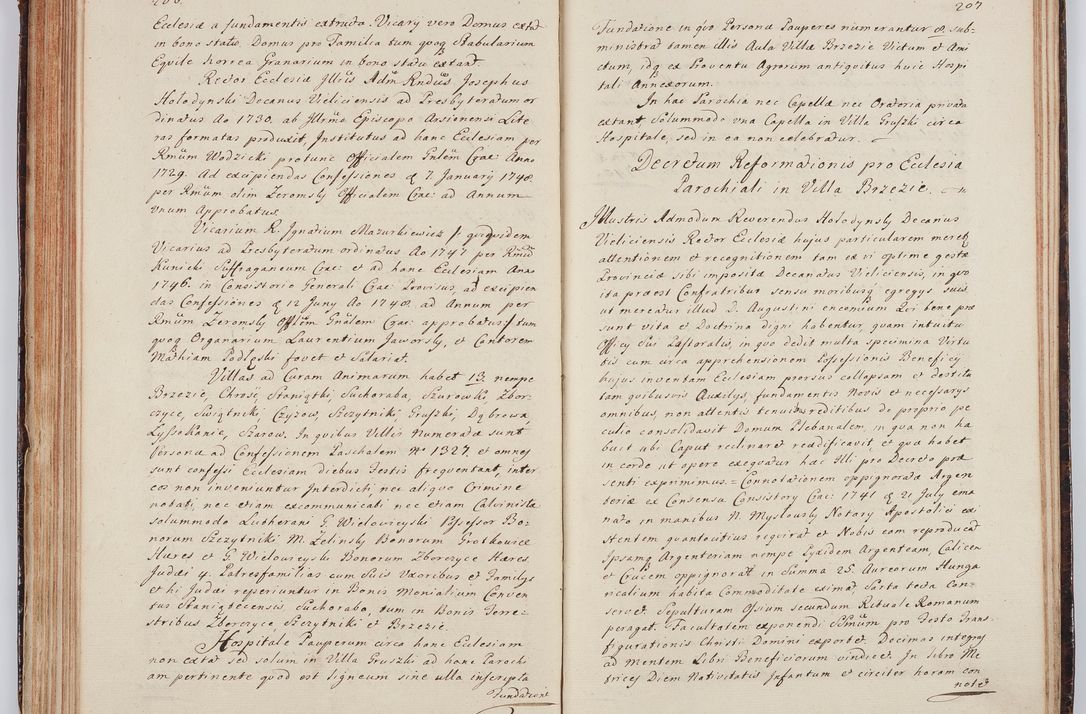 Zdjęcie nr 120 dla obiektu archiwalnego: Acta visitationis ecclesiarum in decanatu Wielicensi ex commissione Cel. Principis R.D. Andrea Stanislai Kostka comitis in Załuskie Załuski, episcopi Cracoviensis, ducis Severiae, per Franciscum Skarbek Borowski, canonicum cathedralem Cracoviensem, expeditae mense Septembri a.D. 1748