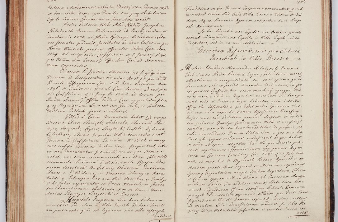 Zdjęcie nr 121 dla obiektu archiwalnego: Acta visitationis ecclesiarum in decanatu Wielicensi ex commissione Cel. Principis R.D. Andrea Stanislai Kostka comitis in Załuskie Załuski, episcopi Cracoviensis, ducis Severiae, per Franciscum Skarbek Borowski, canonicum cathedralem Cracoviensem, expeditae mense Septembri a.D. 1748