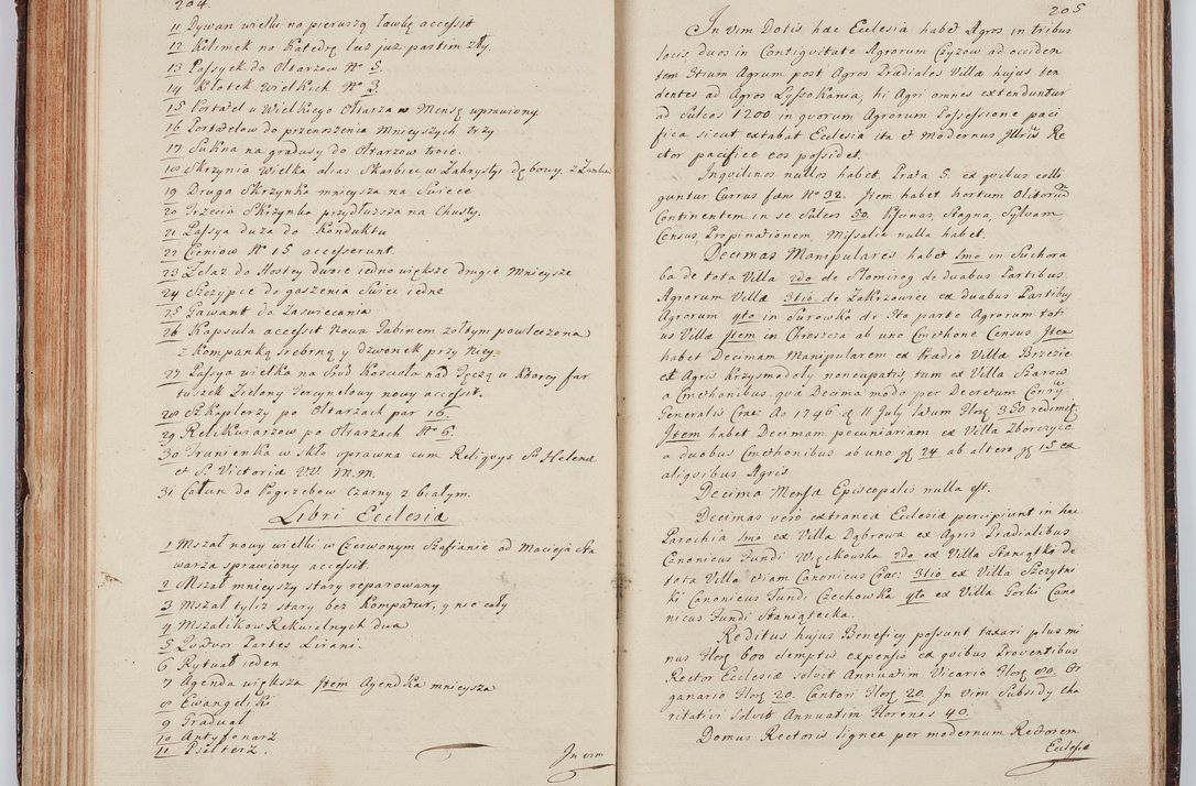 Zdjęcie nr 119 dla obiektu archiwalnego: Acta visitationis ecclesiarum in decanatu Wielicensi ex commissione Cel. Principis R.D. Andrea Stanislai Kostka comitis in Załuskie Załuski, episcopi Cracoviensis, ducis Severiae, per Franciscum Skarbek Borowski, canonicum cathedralem Cracoviensem, expeditae mense Septembri a.D. 1748