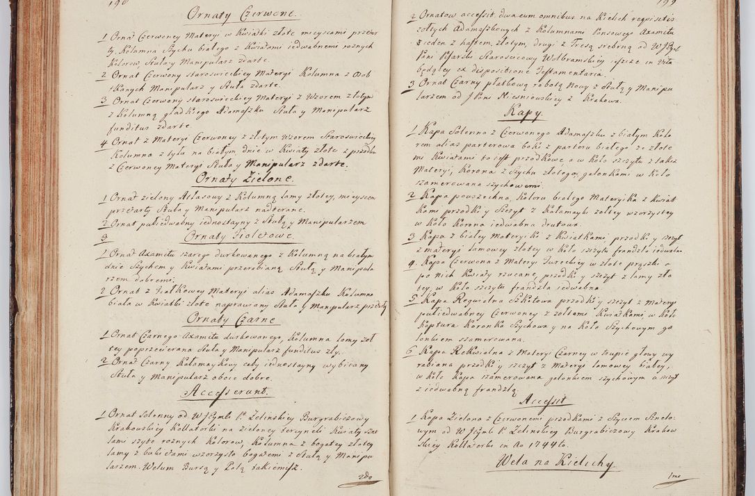 Zdjęcie nr 116 dla obiektu archiwalnego: Acta visitationis ecclesiarum in decanatu Wielicensi ex commissione Cel. Principis R.D. Andrea Stanislai Kostka comitis in Załuskie Załuski, episcopi Cracoviensis, ducis Severiae, per Franciscum Skarbek Borowski, canonicum cathedralem Cracoviensem, expeditae mense Septembri a.D. 1748