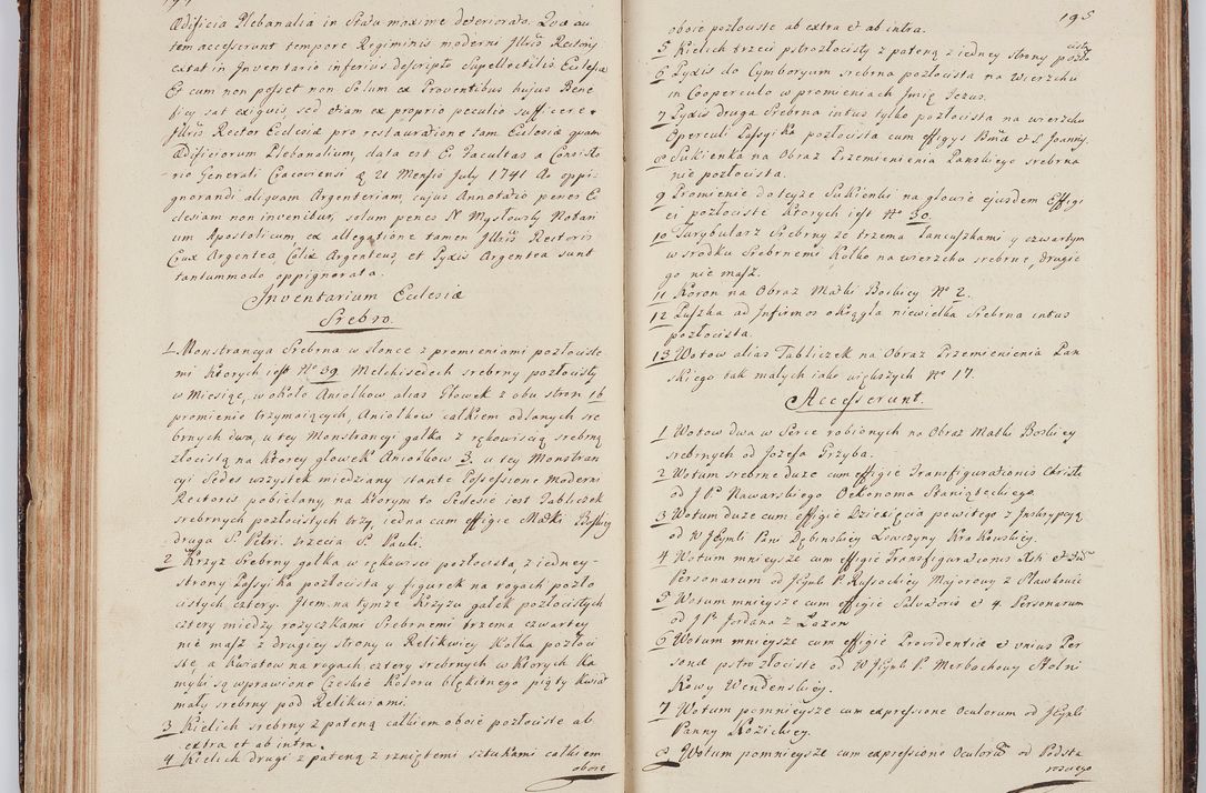 Zdjęcie nr 113 dla obiektu archiwalnego: Acta visitationis ecclesiarum in decanatu Wielicensi ex commissione Cel. Principis R.D. Andrea Stanislai Kostka comitis in Załuskie Załuski, episcopi Cracoviensis, ducis Severiae, per Franciscum Skarbek Borowski, canonicum cathedralem Cracoviensem, expeditae mense Septembri a.D. 1748