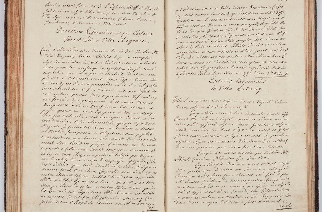 Zdjęcie nr 103 dla obiektu archiwalnego: Acta visitationis ecclesiarum in decanatu Wielicensi ex commissione Cel. Principis R.D. Andrea Stanislai Kostka comitis in Załuskie Załuski, episcopi Cracoviensis, ducis Severiae, per Franciscum Skarbek Borowski, canonicum cathedralem Cracoviensem, expeditae mense Septembri a.D. 1748