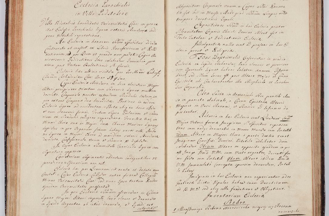 Zdjęcie nr 76 dla obiektu archiwalnego: Acta visitationis ecclesiarum in decanatu Wielicensi ex commissione Cel. Principis R.D. Andrea Stanislai Kostka comitis in Załuskie Załuski, episcopi Cracoviensis, ducis Severiae, per Franciscum Skarbek Borowski, canonicum cathedralem Cracoviensem, expeditae mense Septembri a.D. 1748