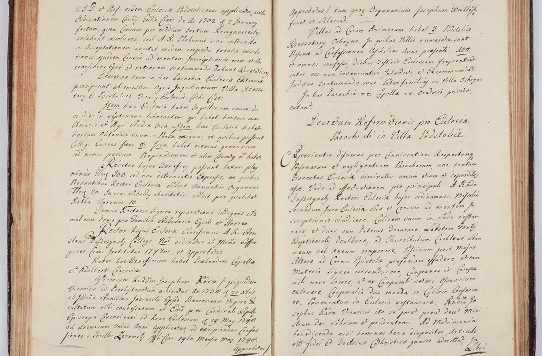 Zdjęcie nr 80 dla obiektu archiwalnego: Acta visitationis ecclesiarum in decanatu Wielicensi ex commissione Cel. Principis R.D. Andrea Stanislai Kostka comitis in Załuskie Załuski, episcopi Cracoviensis, ducis Severiae, per Franciscum Skarbek Borowski, canonicum cathedralem Cracoviensem, expeditae mense Septembri a.D. 1748