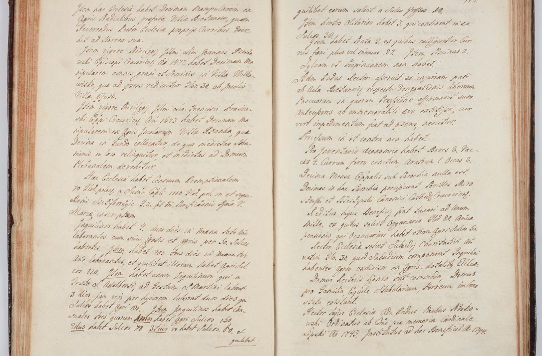 Zdjęcie nr 74 dla obiektu archiwalnego: Acta visitationis ecclesiarum in decanatu Wielicensi ex commissione Cel. Principis R.D. Andrea Stanislai Kostka comitis in Załuskie Załuski, episcopi Cracoviensis, ducis Severiae, per Franciscum Skarbek Borowski, canonicum cathedralem Cracoviensem, expeditae mense Septembri a.D. 1748