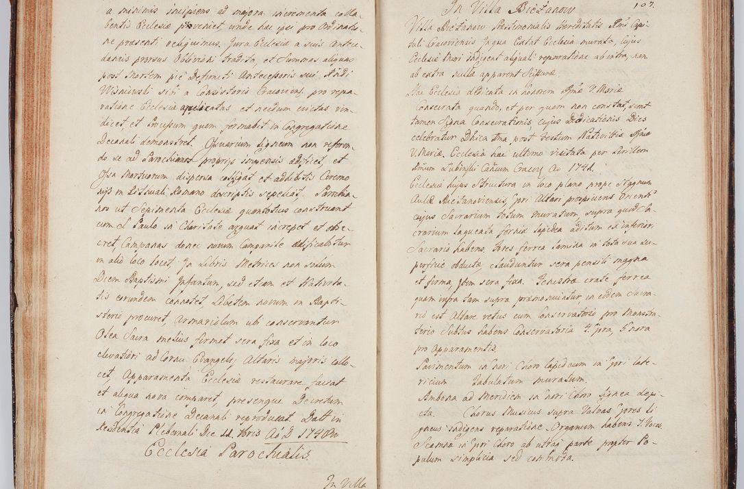 Zdjęcie nr 68 dla obiektu archiwalnego: Acta visitationis ecclesiarum in decanatu Wielicensi ex commissione Cel. Principis R.D. Andrea Stanislai Kostka comitis in Załuskie Załuski, episcopi Cracoviensis, ducis Severiae, per Franciscum Skarbek Borowski, canonicum cathedralem Cracoviensem, expeditae mense Septembri a.D. 1748