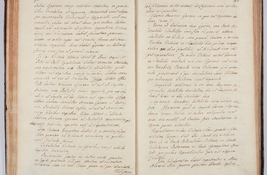 Zdjęcie nr 62 dla obiektu archiwalnego: Acta visitationis ecclesiarum in decanatu Wielicensi ex commissione Cel. Principis R.D. Andrea Stanislai Kostka comitis in Załuskie Załuski, episcopi Cracoviensis, ducis Severiae, per Franciscum Skarbek Borowski, canonicum cathedralem Cracoviensem, expeditae mense Septembri a.D. 1748