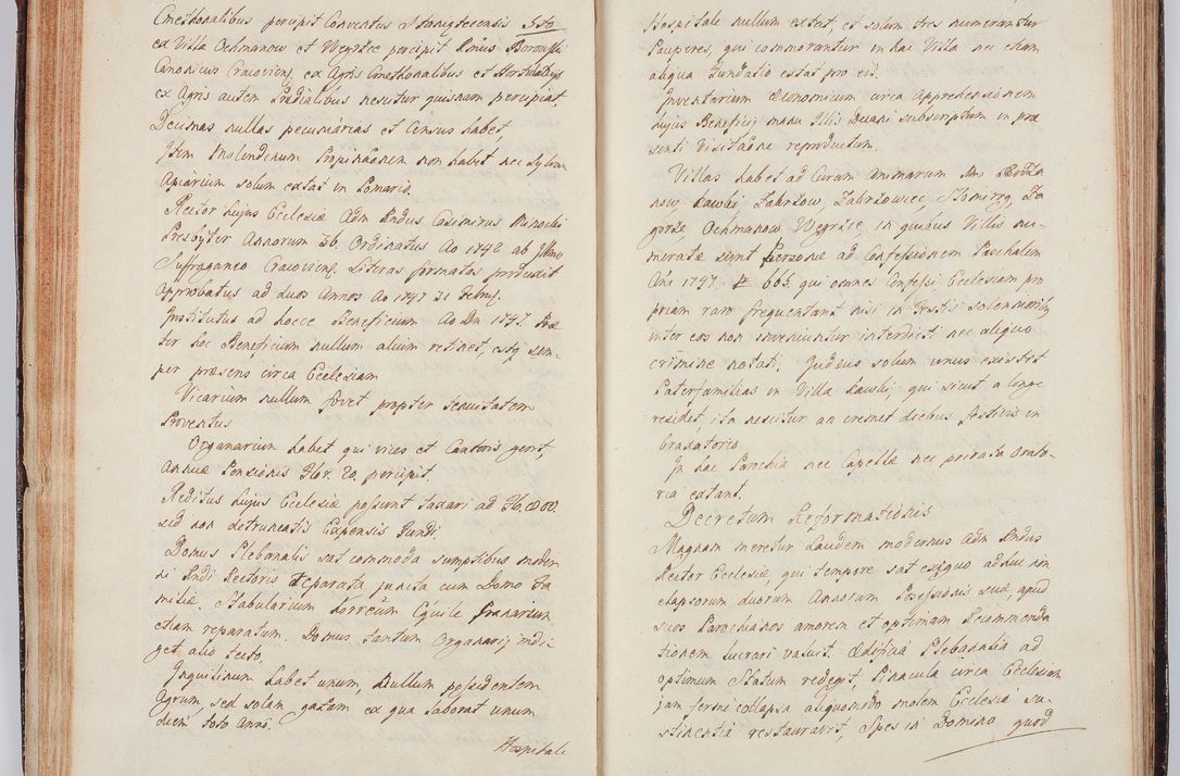 Zdjęcie nr 67 dla obiektu archiwalnego: Acta visitationis ecclesiarum in decanatu Wielicensi ex commissione Cel. Principis R.D. Andrea Stanislai Kostka comitis in Załuskie Załuski, episcopi Cracoviensis, ducis Severiae, per Franciscum Skarbek Borowski, canonicum cathedralem Cracoviensem, expeditae mense Septembri a.D. 1748