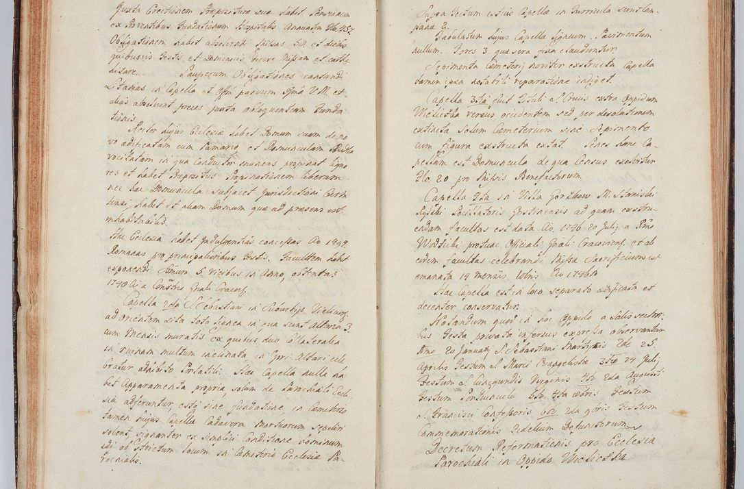 Zdjęcie nr 48 dla obiektu archiwalnego: Acta visitationis ecclesiarum in decanatu Wielicensi ex commissione Cel. Principis R.D. Andrea Stanislai Kostka comitis in Załuskie Załuski, episcopi Cracoviensis, ducis Severiae, per Franciscum Skarbek Borowski, canonicum cathedralem Cracoviensem, expeditae mense Septembri a.D. 1748