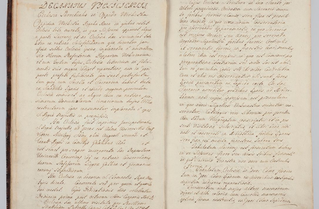 Zdjęcie nr 12 dla obiektu archiwalnego: Acta visitationis ecclesiarum in decanatu Wielicensi ex commissione Cel. Principis R.D. Andrea Stanislai Kostka comitis in Załuskie Załuski, episcopi Cracoviensis, ducis Severiae, per Franciscum Skarbek Borowski, canonicum cathedralem Cracoviensem, expeditae mense Septembri a.D. 1748