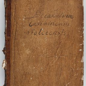 Zdjęcie nr 1 dla obiektu archiwalnego: Visitatio in archidiaconatu Lublinensi duorum decanatuum, nempe: Casimiriensis et Solecensis sub auspiciis Cel. Principis R.D. Andreae Stanislai Kostka in Załuskie Załuski, episcopi Cracoviensis, ducis Severiae, per me Casimirium Josephum Dziewulski, cantorem Collegiatae Opatoviensis, praepositum Wislicensem, parochum Chmieloviensem, decanum Sochaczoviensem a.D. 1748 expedita