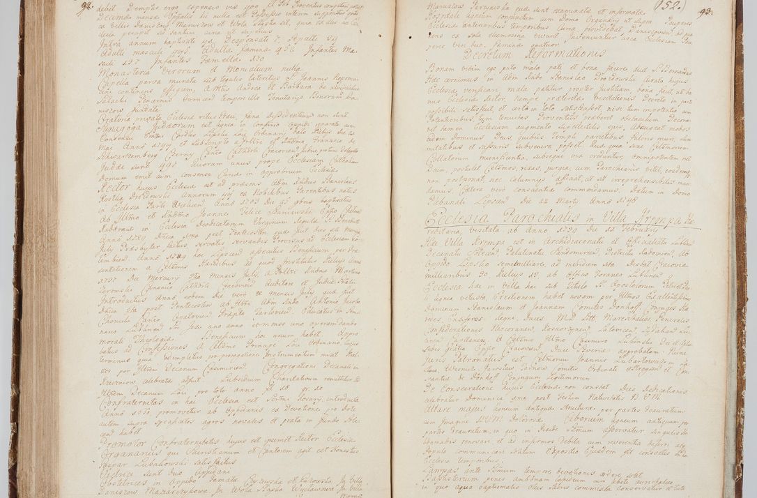 Zdjęcie nr 170 dla obiektu archiwalnego: Visitatio in archidiaconatu Lublinensi duorum decanatuum, nempe: Casimiriensis et Solecensis sub auspiciis Cel. Principis R.D. Andreae Stanislai Kostka in Załuskie Załuski, episcopi Cracoviensis, ducis Severiae, per me Casimirium Josephum Dziewulski, cantorem Collegiatae Opatoviensis, praepositum Wislicensem, parochum Chmieloviensem, decanum Sochaczoviensem a.D. 1748 expedita