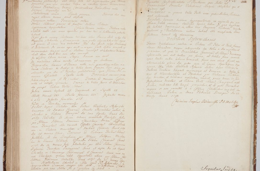 Zdjęcie nr 173 dla obiektu archiwalnego: Visitatio in archidiaconatu Lublinensi duorum decanatuum, nempe: Casimiriensis et Solecensis sub auspiciis Cel. Principis R.D. Andreae Stanislai Kostka in Załuskie Załuski, episcopi Cracoviensis, ducis Severiae, per me Casimirium Josephum Dziewulski, cantorem Collegiatae Opatoviensis, praepositum Wislicensem, parochum Chmieloviensem, decanum Sochaczoviensem a.D. 1748 expedita