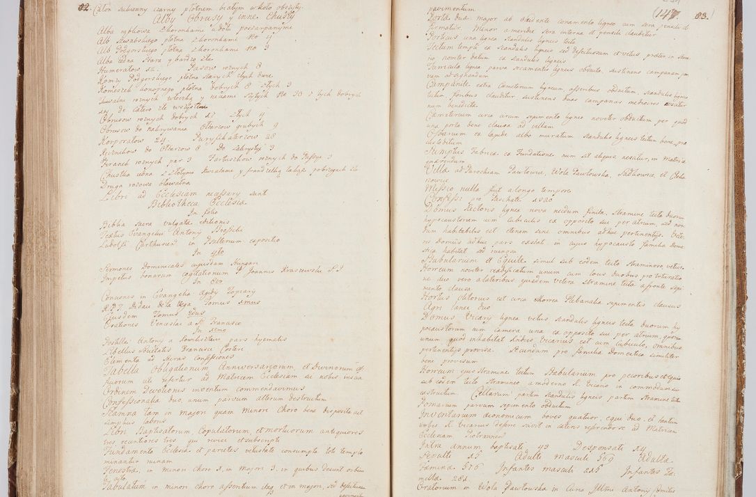 Zdjęcie nr 165 dla obiektu archiwalnego: Visitatio in archidiaconatu Lublinensi duorum decanatuum, nempe: Casimiriensis et Solecensis sub auspiciis Cel. Principis R.D. Andreae Stanislai Kostka in Załuskie Załuski, episcopi Cracoviensis, ducis Severiae, per me Casimirium Josephum Dziewulski, cantorem Collegiatae Opatoviensis, praepositum Wislicensem, parochum Chmieloviensem, decanum Sochaczoviensem a.D. 1748 expedita