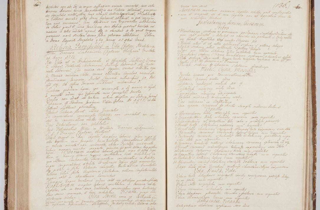 Zdjęcie nr 154 dla obiektu archiwalnego: Visitatio in archidiaconatu Lublinensi duorum decanatuum, nempe: Casimiriensis et Solecensis sub auspiciis Cel. Principis R.D. Andreae Stanislai Kostka in Załuskie Załuski, episcopi Cracoviensis, ducis Severiae, per me Casimirium Josephum Dziewulski, cantorem Collegiatae Opatoviensis, praepositum Wislicensem, parochum Chmieloviensem, decanum Sochaczoviensem a.D. 1748 expedita